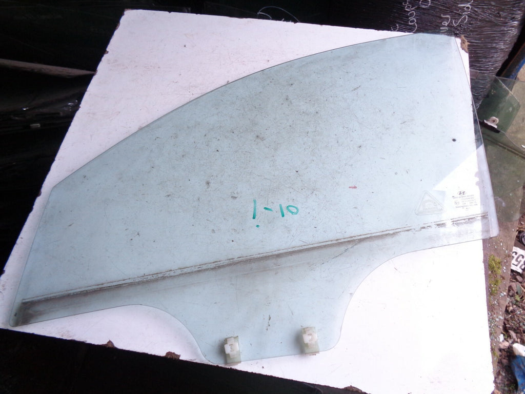 HYUNDAI i10 MK2 2013 NSF PASSENGER SIDE FRONT DOOR WINDOW GLASS