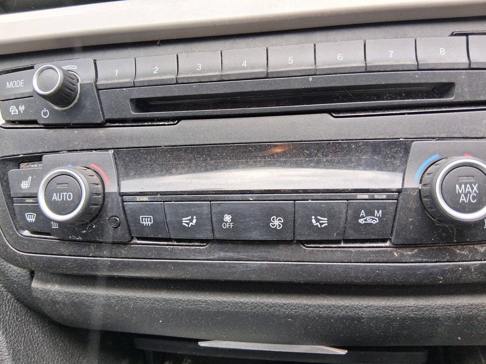 2015 BMW 3 SERIES F30 ESTATE AC HEATER CLIMATE CONTROL SWITCH PANEL