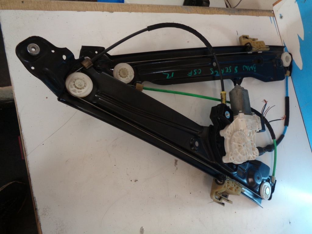 BMW 5 SERIES 2012 F10 OSF DRIVER SIDE RIGHT FRONT WINDOW REGULATOR & MOTOR