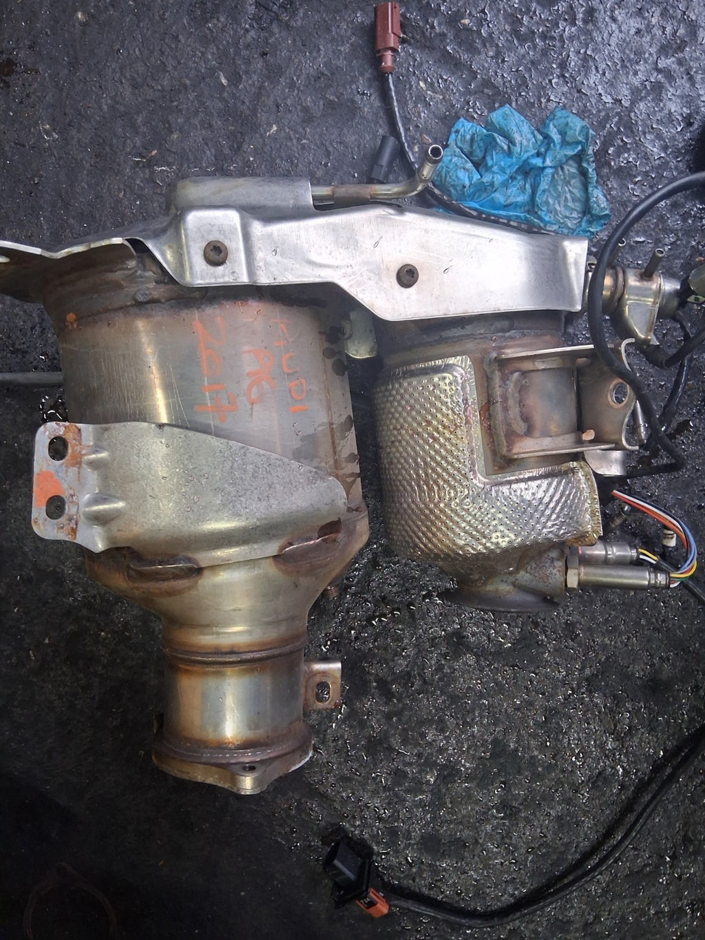 2017 AUDI A6 C7 2.0 DIESEL DPF CATALYTIC CONVERTER 04L131765BP