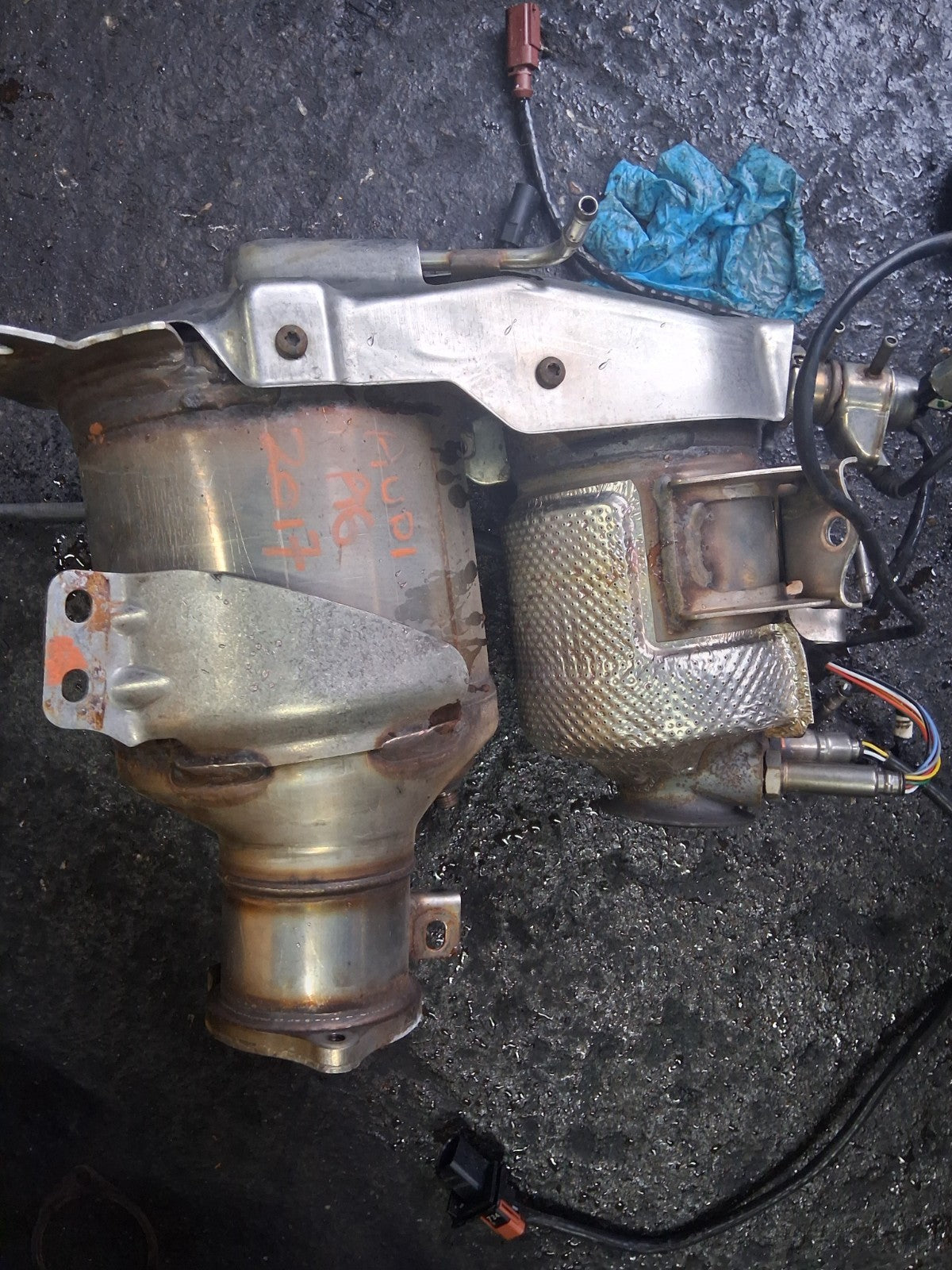 2017 AUDI A6 C7 2.0 DIESEL DPF CATALYTIC CONVERTER 04L131765BP