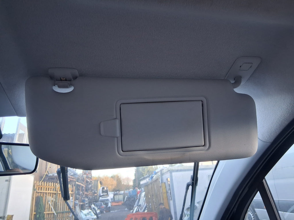 2014 PEUGEOT 208 OSF DRIVER SIDE FRONT RIGHT SUN VISOR SHADE