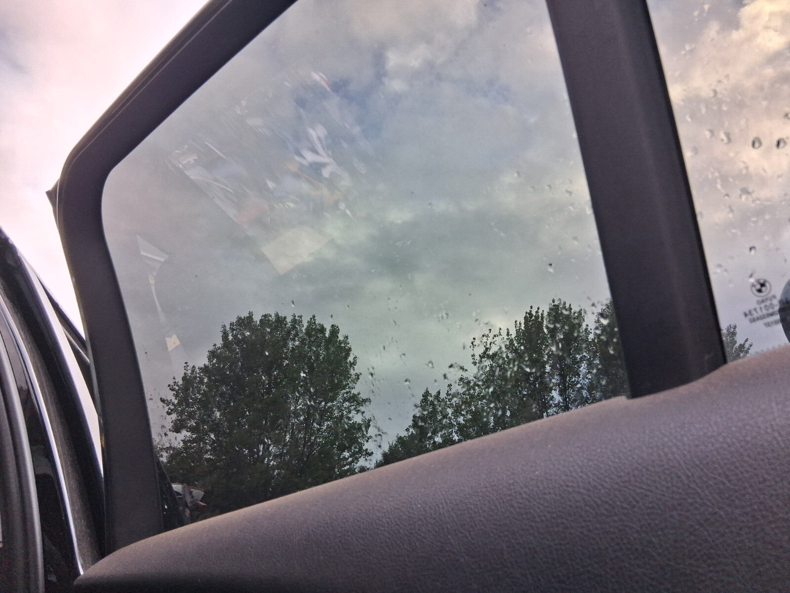 2015 BMW 1 SERIES F20 LCI OSR DRIVER SIDE REAR RIGHT WINDOW GLASS