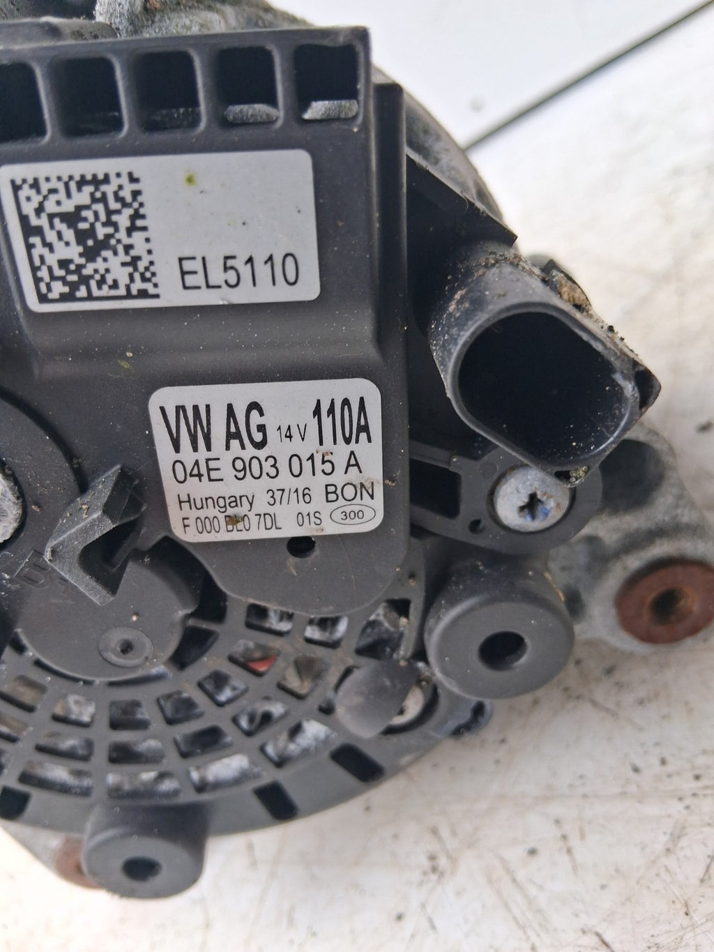 2017 VW VOLKSWAGEN GOLF MK7 1.5 ALTERNATOR 04E903015A