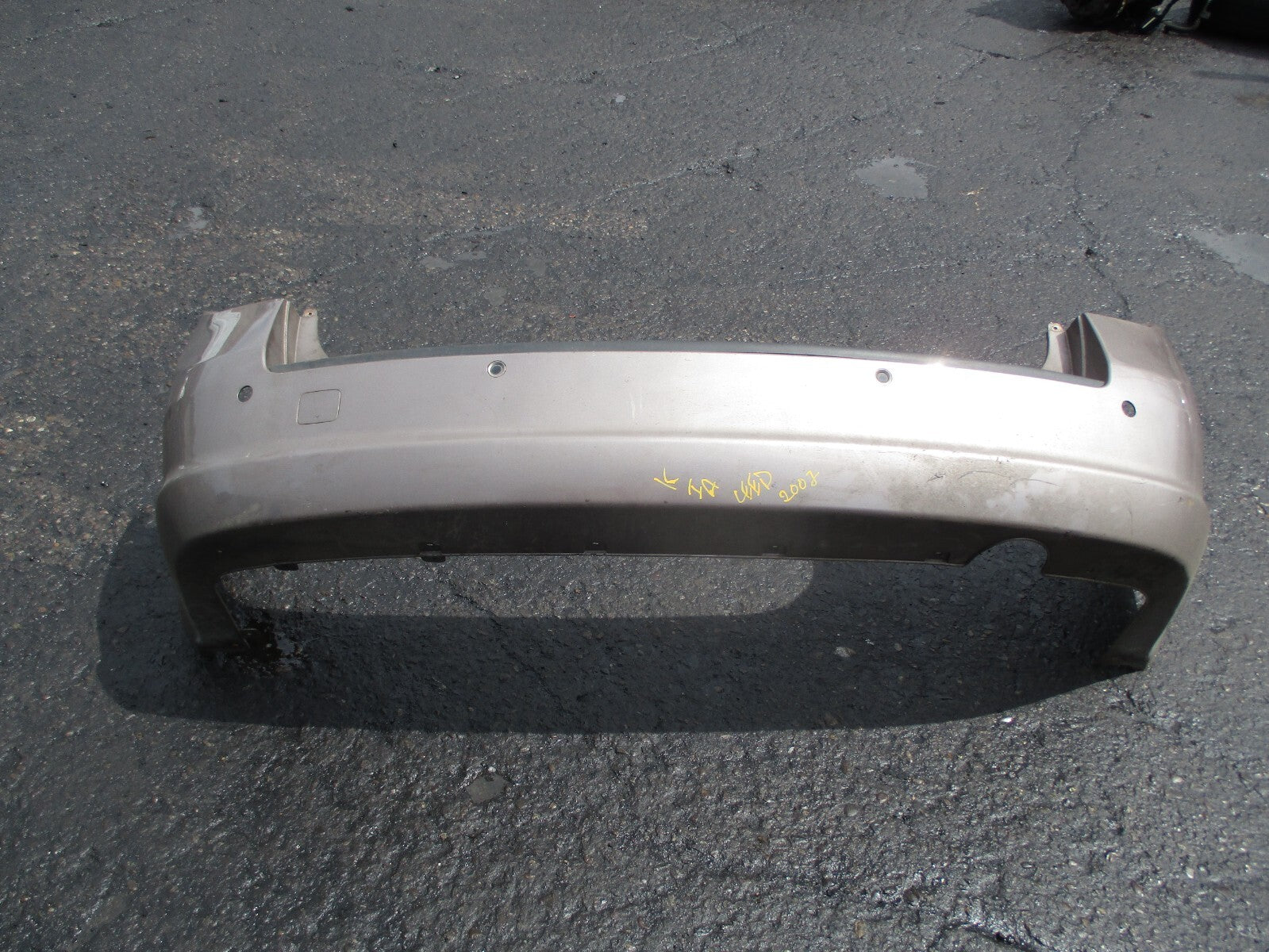KIA CEED MK1 2007 ESTATE REAR COMPLETE BUMPER BEIGE 8Q
