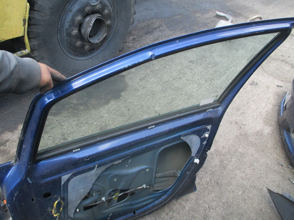 VAUXHALL CORSA D 2011 5 DOOR OSF DRIVER FRONT DOOR BLUE