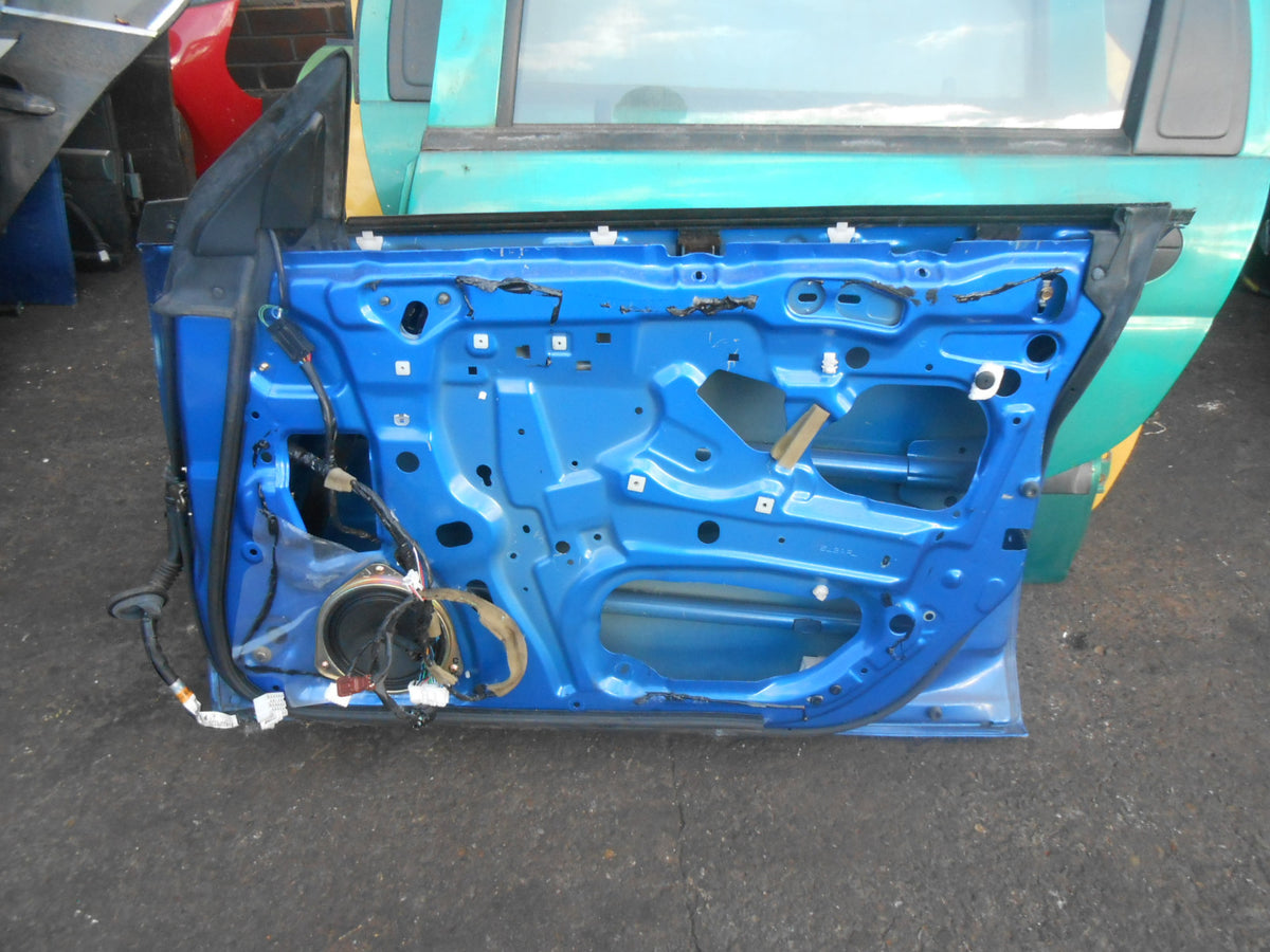 SUBARU IMPREZA GD (MK2) 2005 OSF DRIVER SIDE FRONT BARE DOOR SHELL BLUE