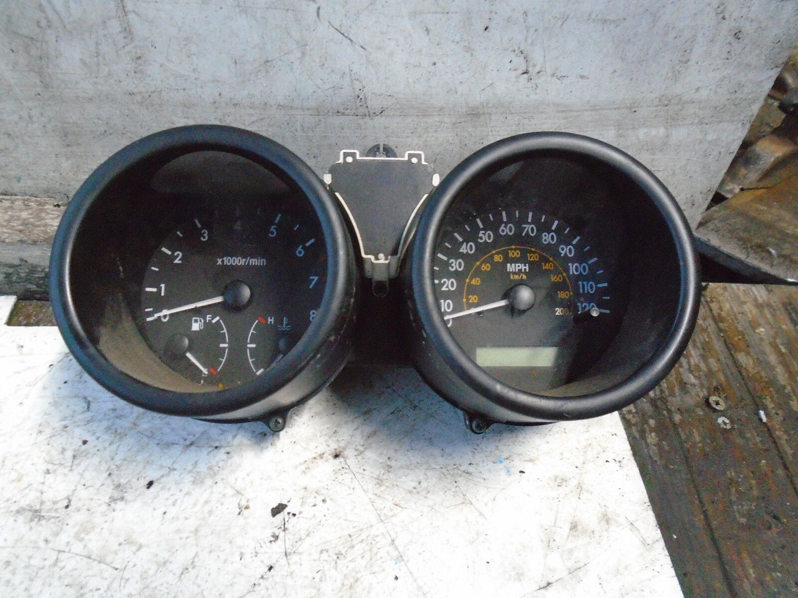 CHEVROLET KALOS 2007 1.2 PETROL SPEEDO INSTRUMENT CLUSTER 96426343 MD7C200215  -