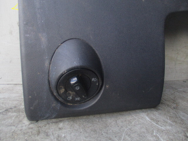 2015 VOLKSWAGEN UP OSF DRIVER SIDE DASHBOARD TRIM & HEADLIGHT SWITCH 1S2858365A