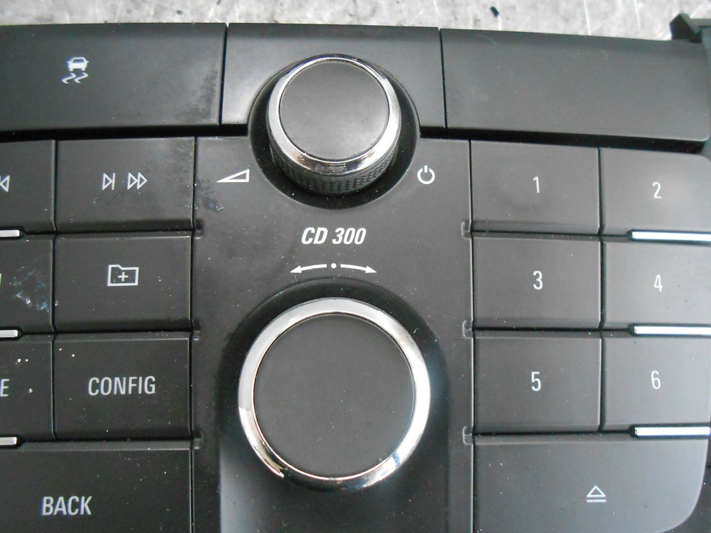 VAUXHALL INSIGNIA A (MK1) CD300 IN CAR STEREO ASSEMBLY 13332702 12844842
