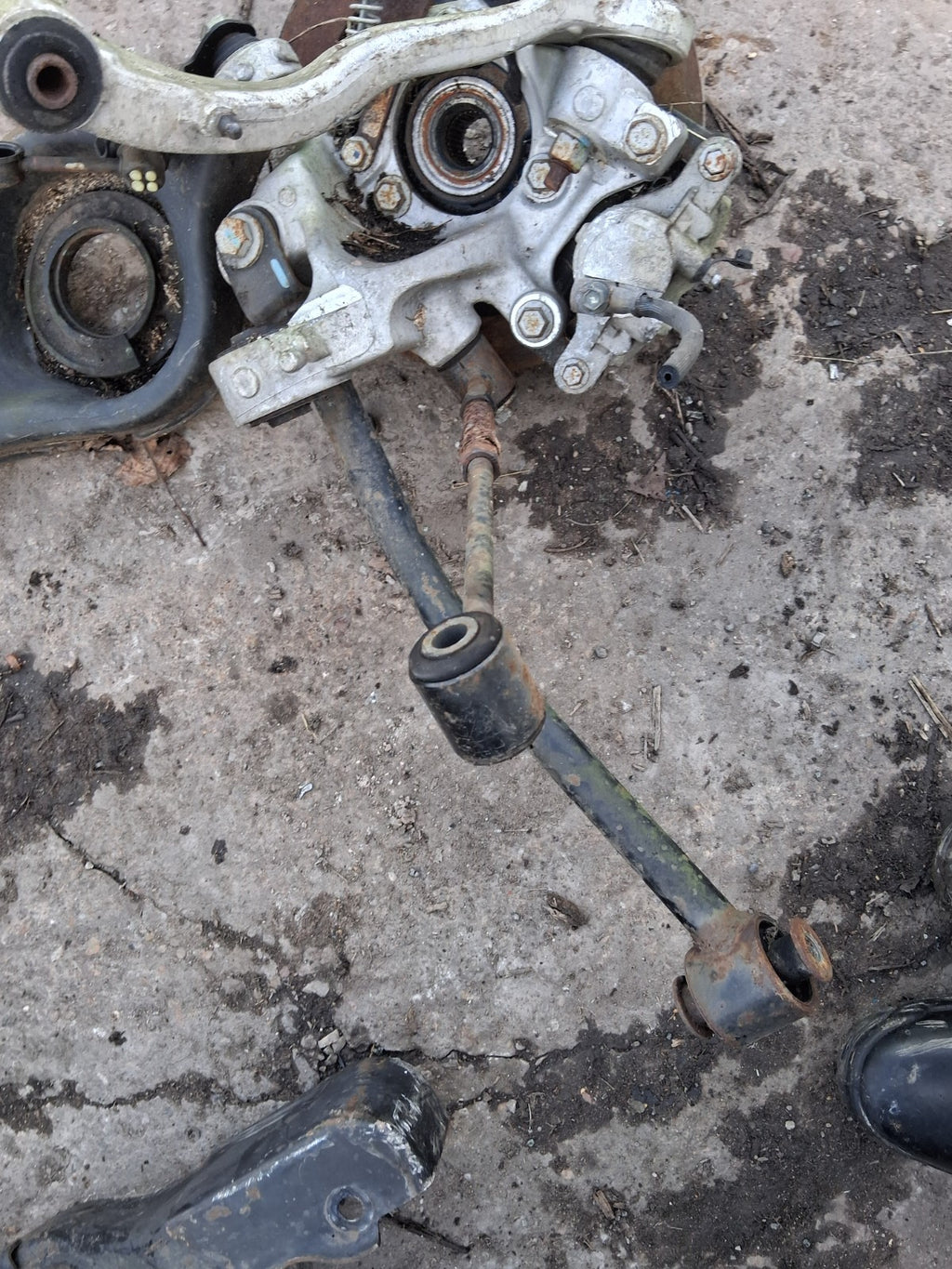 CADILLAC CTS 2007 2.79 PETROL REAR RIGHT DRIVER SIDE WHEEL HUB