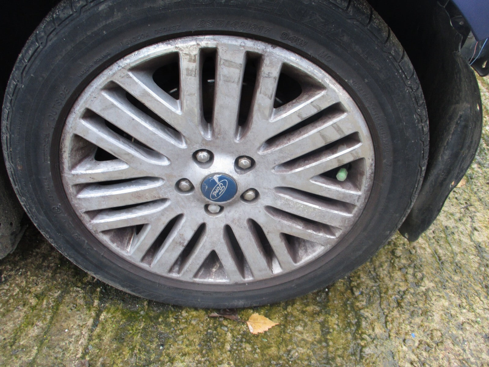 2017 FORD MONDEO MK5 17 INCH ALLOY WHEEL WITH TYRE 235/45R17 REF 4