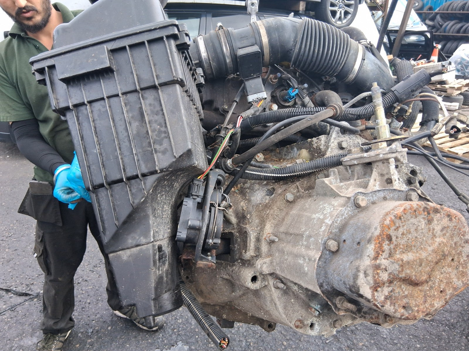 2001 PEUGEOT 206 2.0 DIESEL COMPLETE ENGINE DW10TD RHY 100K MILES