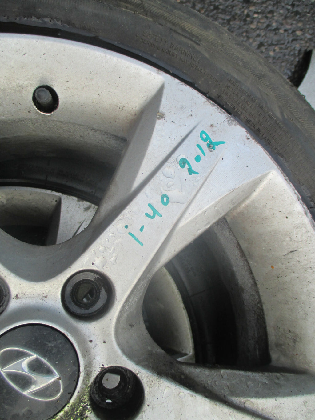 HYUNDAI i40 2012 16 INCH ALLOY WHEEL RIM 205/60R16