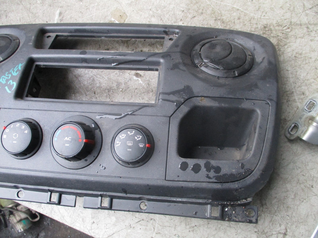2013 RENAULT MASTER MK3 AC HEATER CONTROL WITH TRIM 275100013R