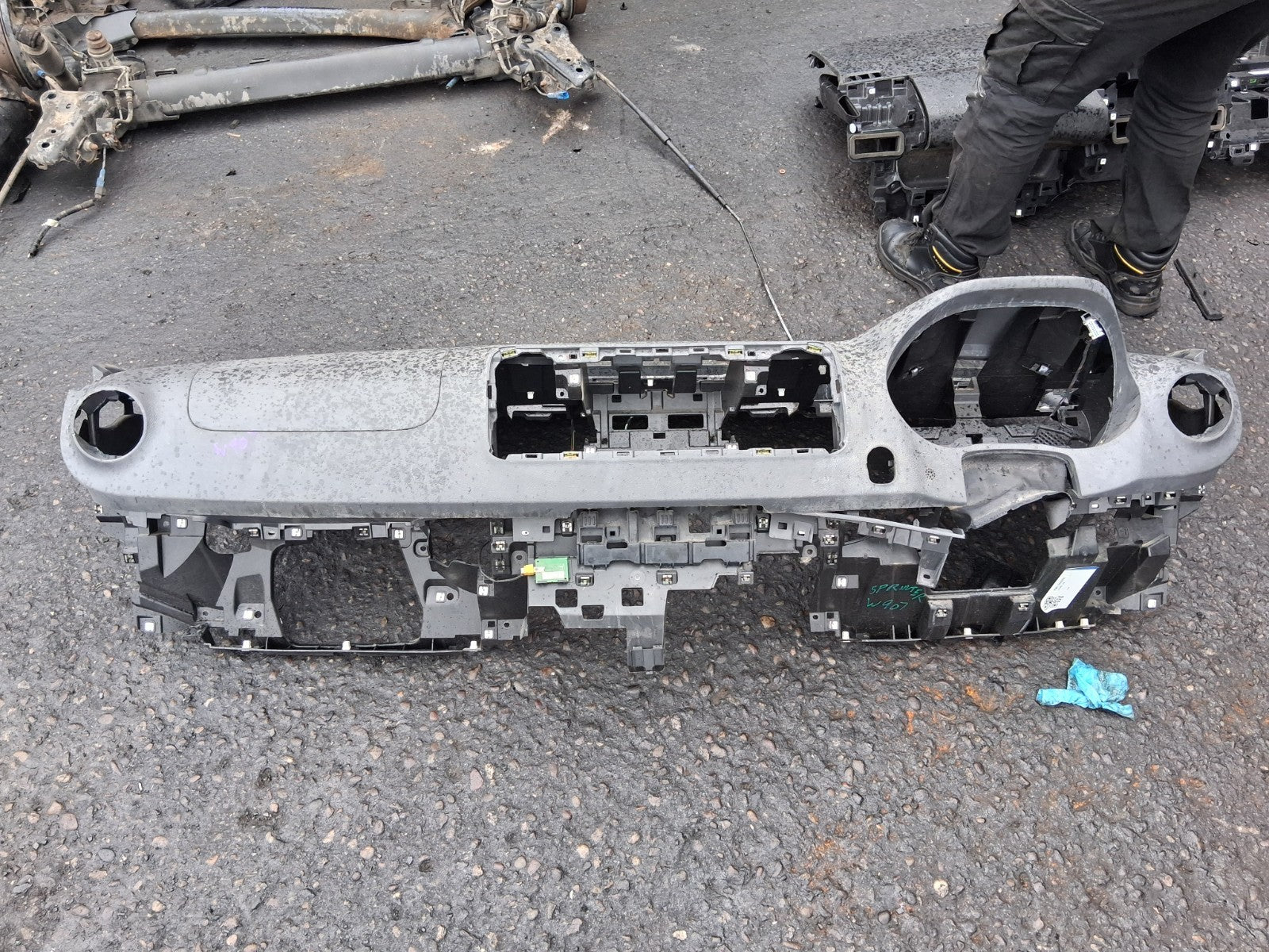 2021 MERCEDES BENZ SPRINTER W907 BARE DASH DASHBOARD PANEL
