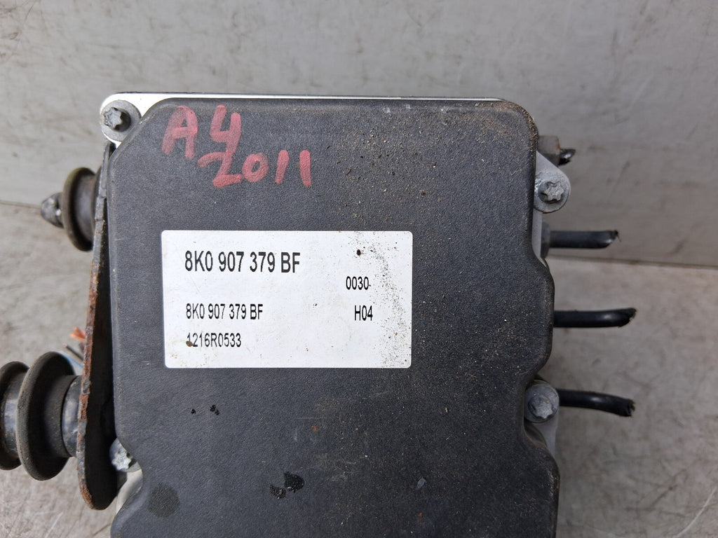 2011 AUDI A4 ABS PUMP CONTROL MODULE 8K0907379BF