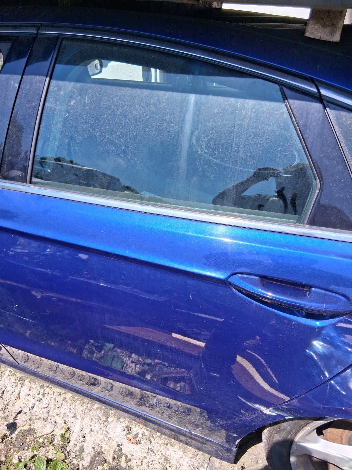 2016 FORD MONDEO MK5 HATCHBACK NSR PASSENGER SIDE REAR BARE DOOR BLUE LD