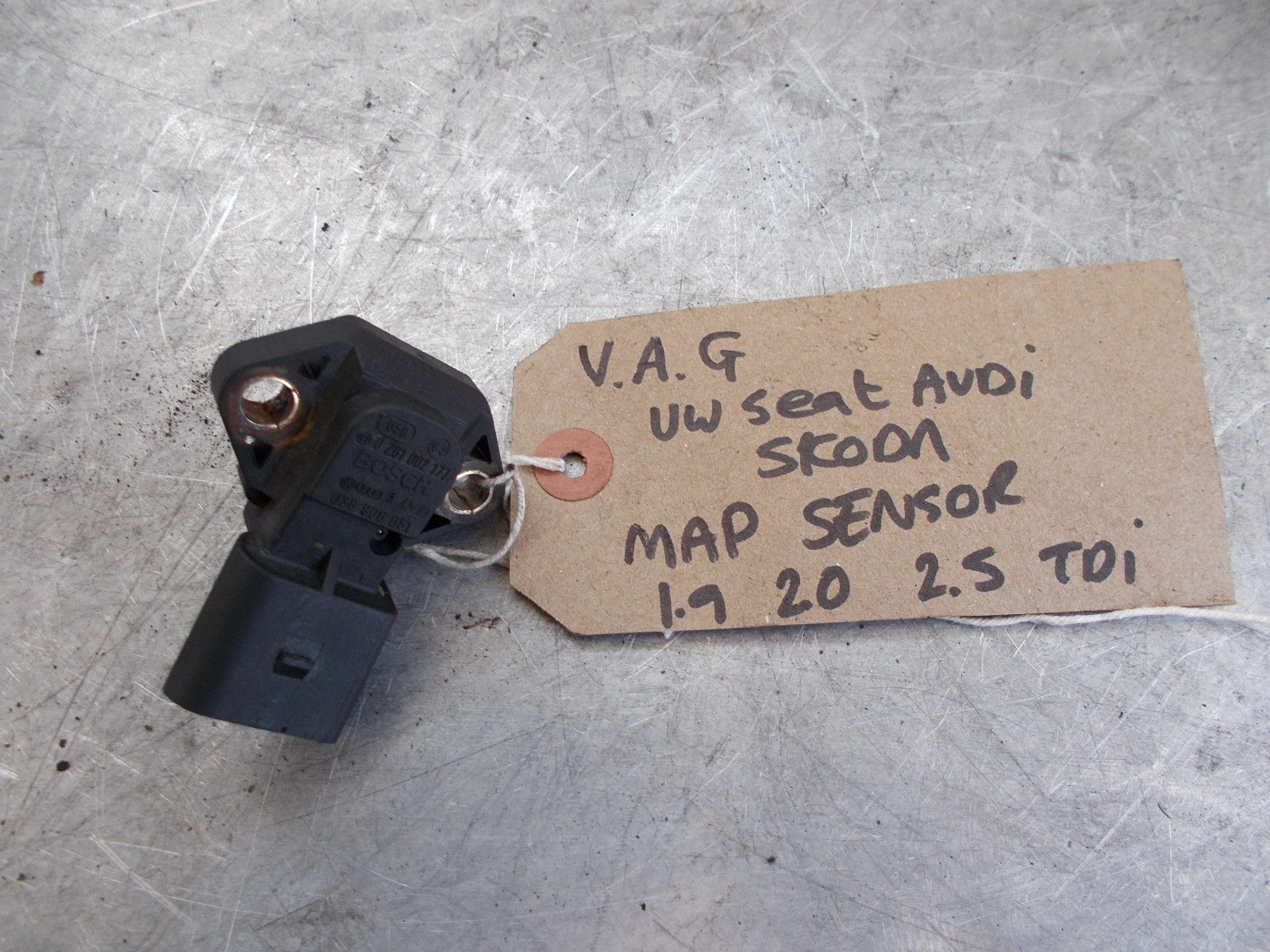 VW AUDI SKODA 1.9 2.0 2.5 TDI MAP MANIFOLD PRESSURE SENSOR 0281002177 038906051