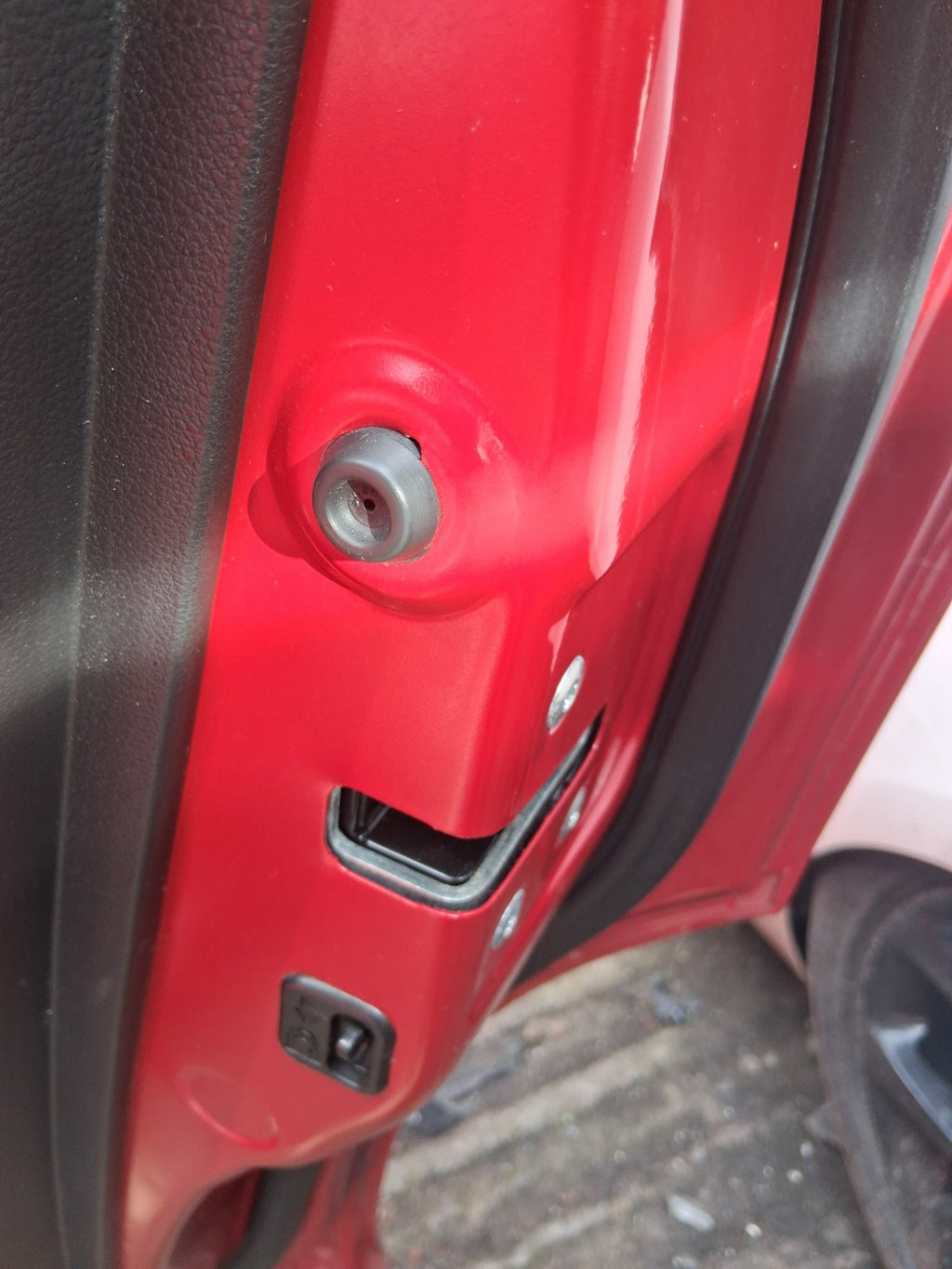2016 HONDA CIVIC MK9 HATCHBACK OSR DRIVER SIDE REAR RIGHT DOOR LOCK MECHANISM