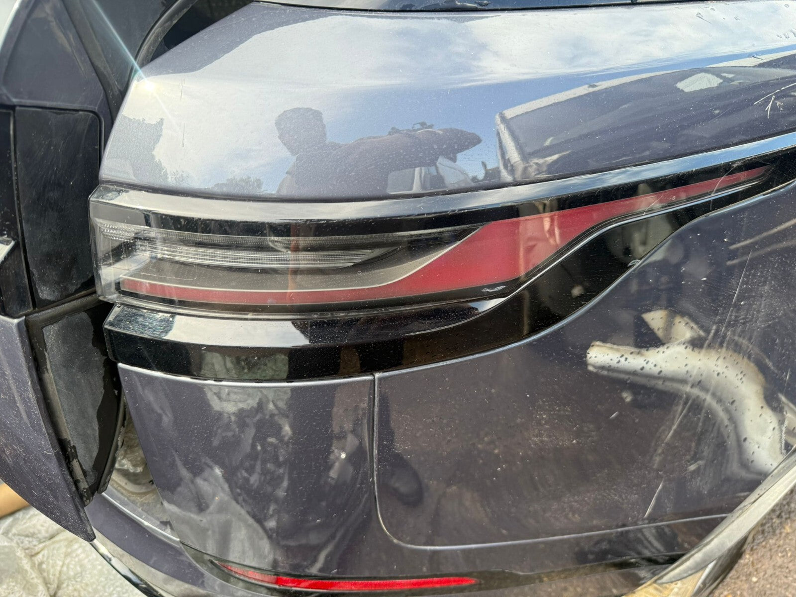 2024 RANGE ROVER VELAR DYNAM FACELIFT COMPLETE REAR END VARESINE BLUE 1EH