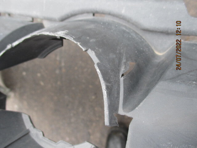 VAUXHALL CORSA D PREFACELIFT 2009 FRONT COMPLETE BUMPER GREEN