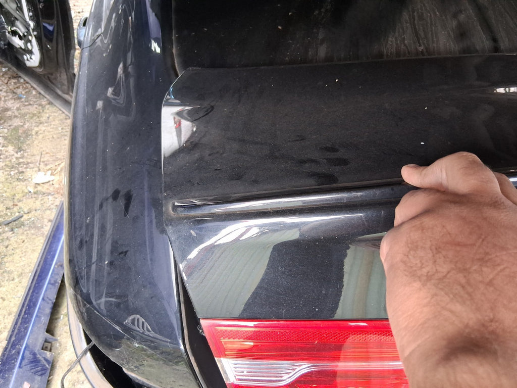 2017 JAGUAR XE BARE TAILGATE BOOTLID BLACK