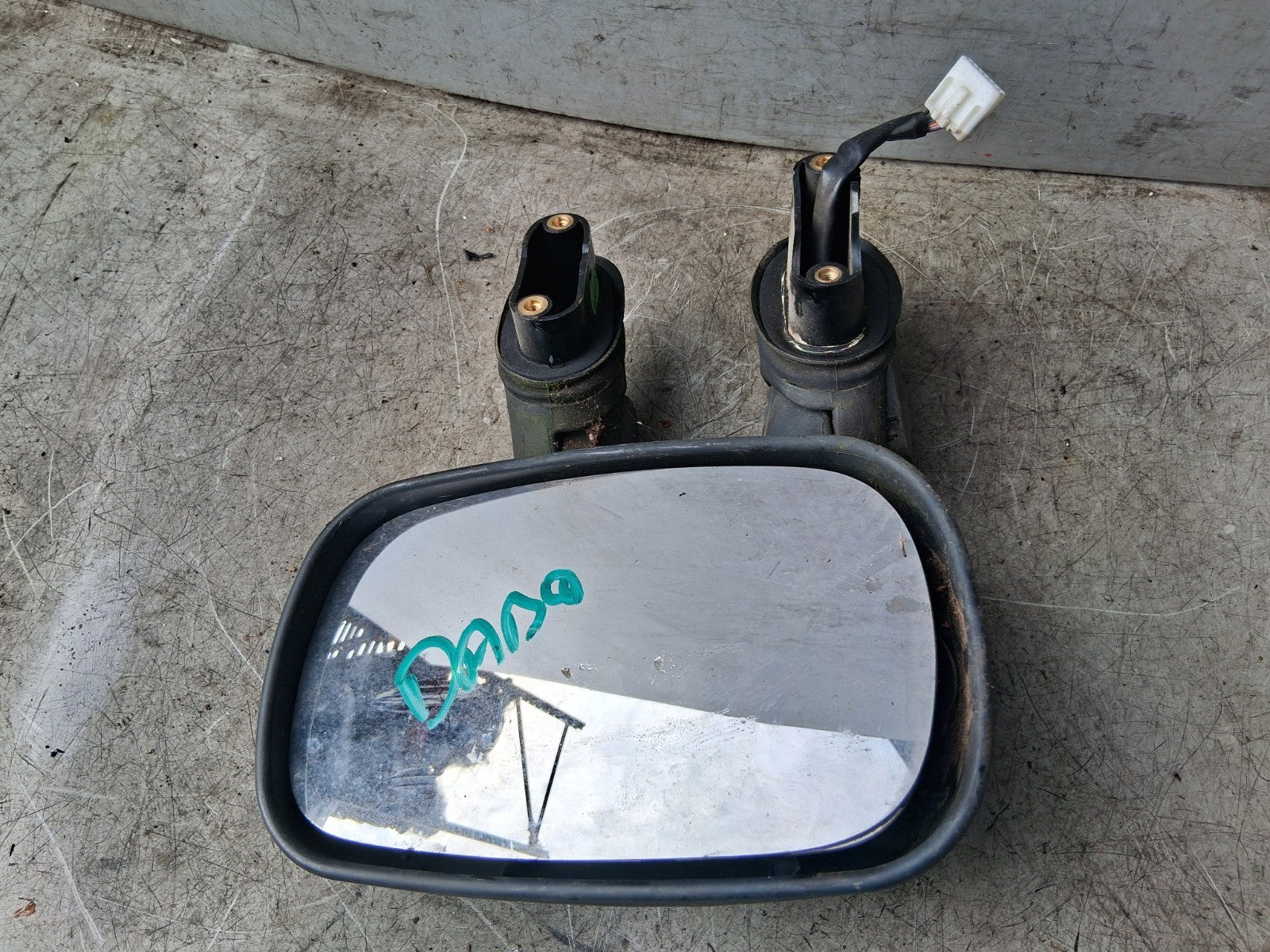 2010 FIAT DOBLO MK1 NSF PASSENGER SIDE FRONT LEFT ELECTRIC WING MIRROR 0158100