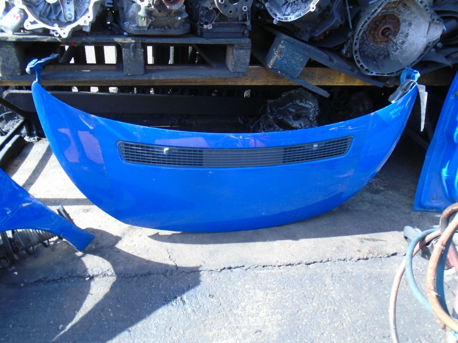 CITROEN DISPATCH 2008 MK2 FRONT BONNET BLUE