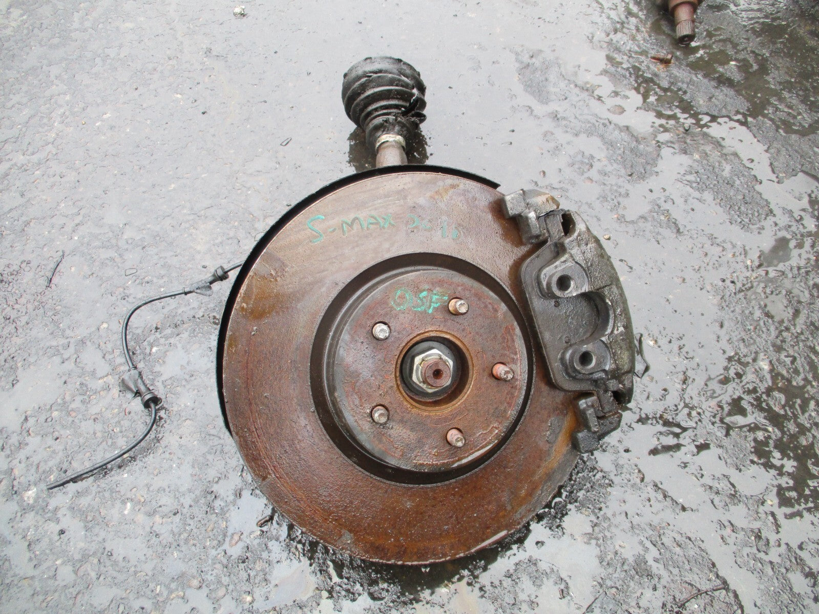 FORD S MAX MK2 2018 1.5 PETROL OS DRIVER SIDE FRONT WHEEL BEARING HUB