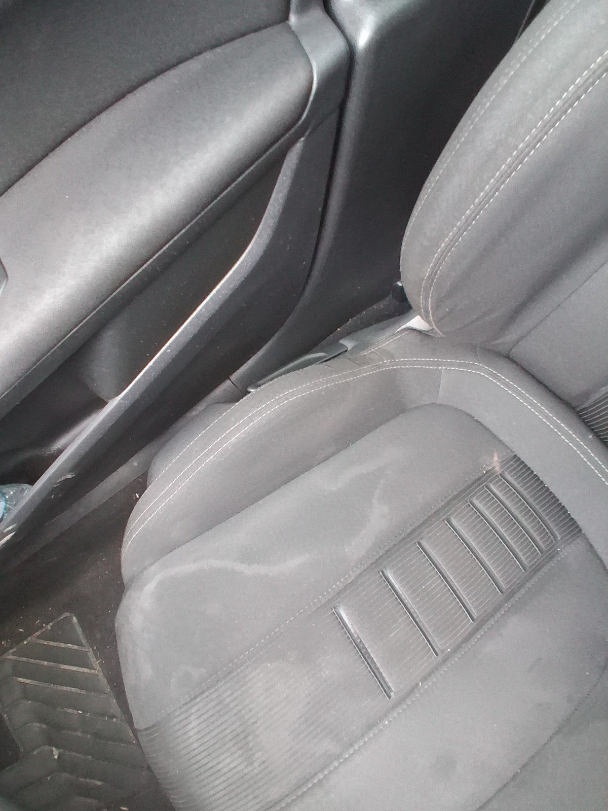 2014 PEUGEOT 308 MK2 OSF DRIVER SIDE FRONT COMPLETE SEAT HALF LEATHER