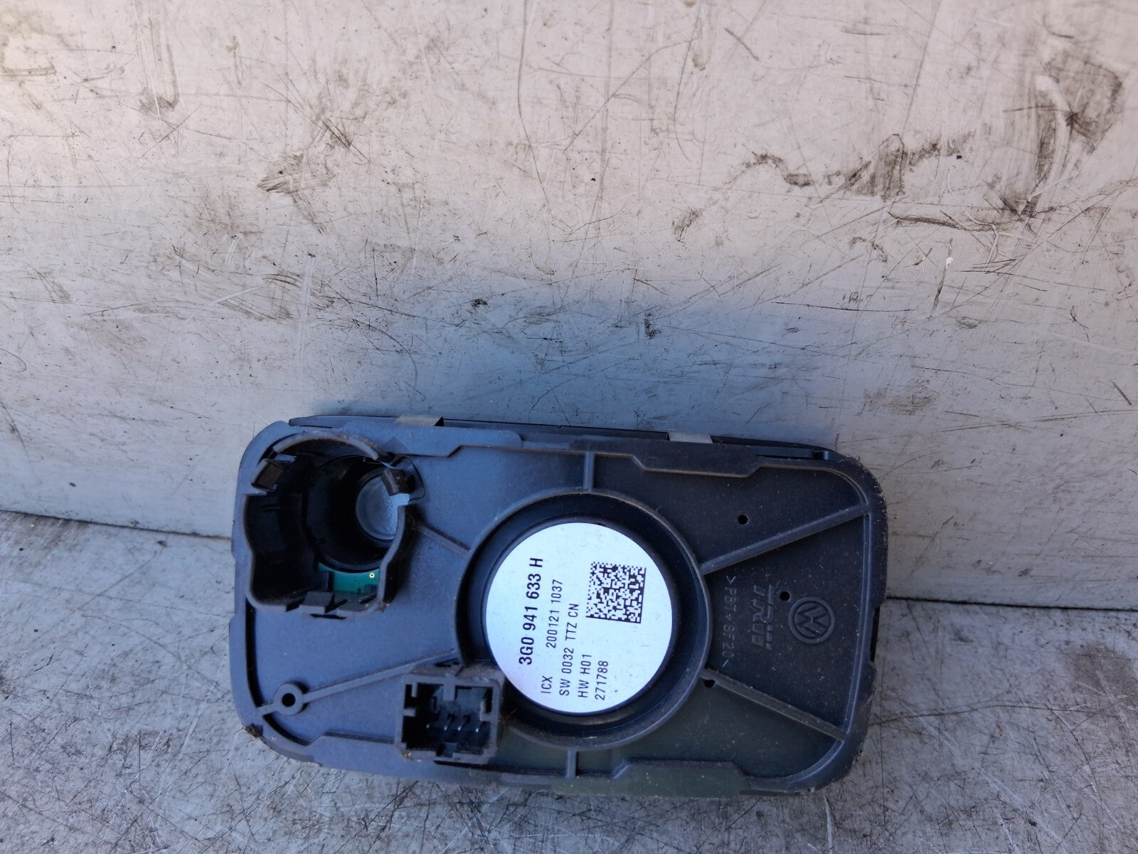VW VOLKSWAGEN PASSAT B8 2019 HEADLIGHT ADJUSTER CONTROL SWITCH 3G0941633