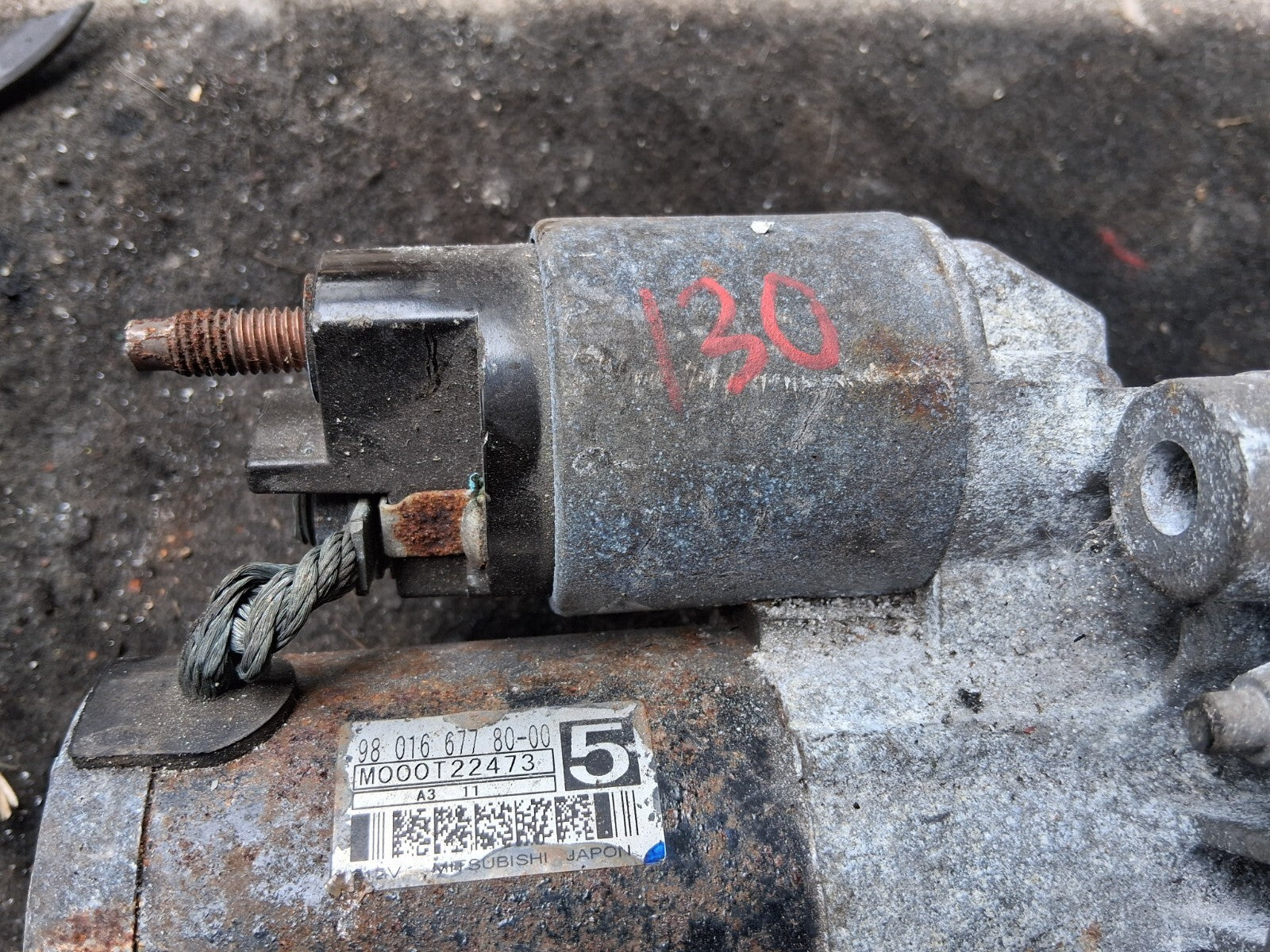 2018 CITROEN C4 CACTUS 1.5 DIESEL STARER MOTOR 9801667780