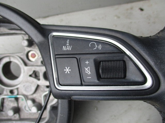 AUDI A1 8X 2015 LEATHER MULTIFUNCTION STEERING WHEEL 4G0419091R