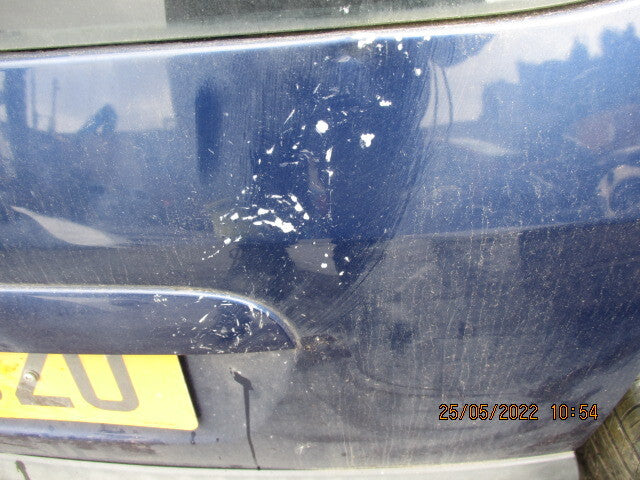VAUXHALL ZAFIRA A 2004 REAR COMPLETE TAILGATE BOOTLID BLUE