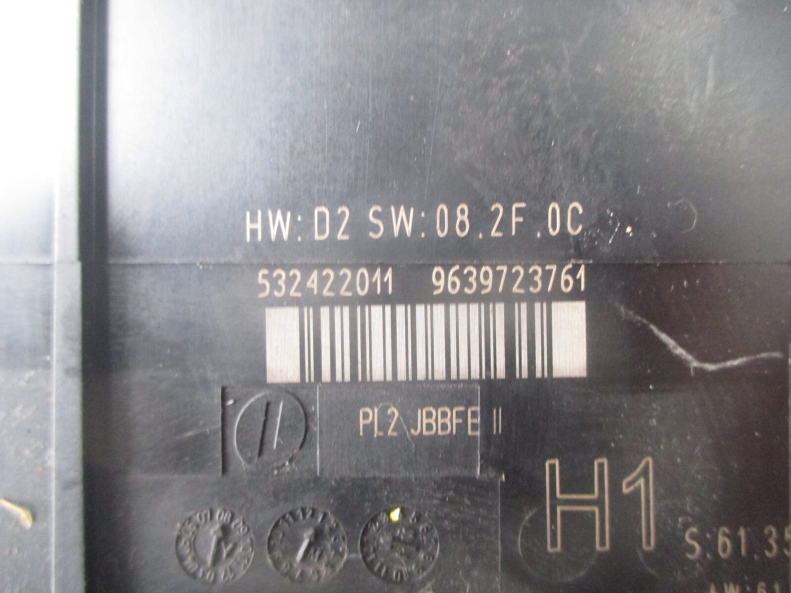 BMW 1 SERIES E90 2008 ECU BODY CONTROL MODULE 9177980