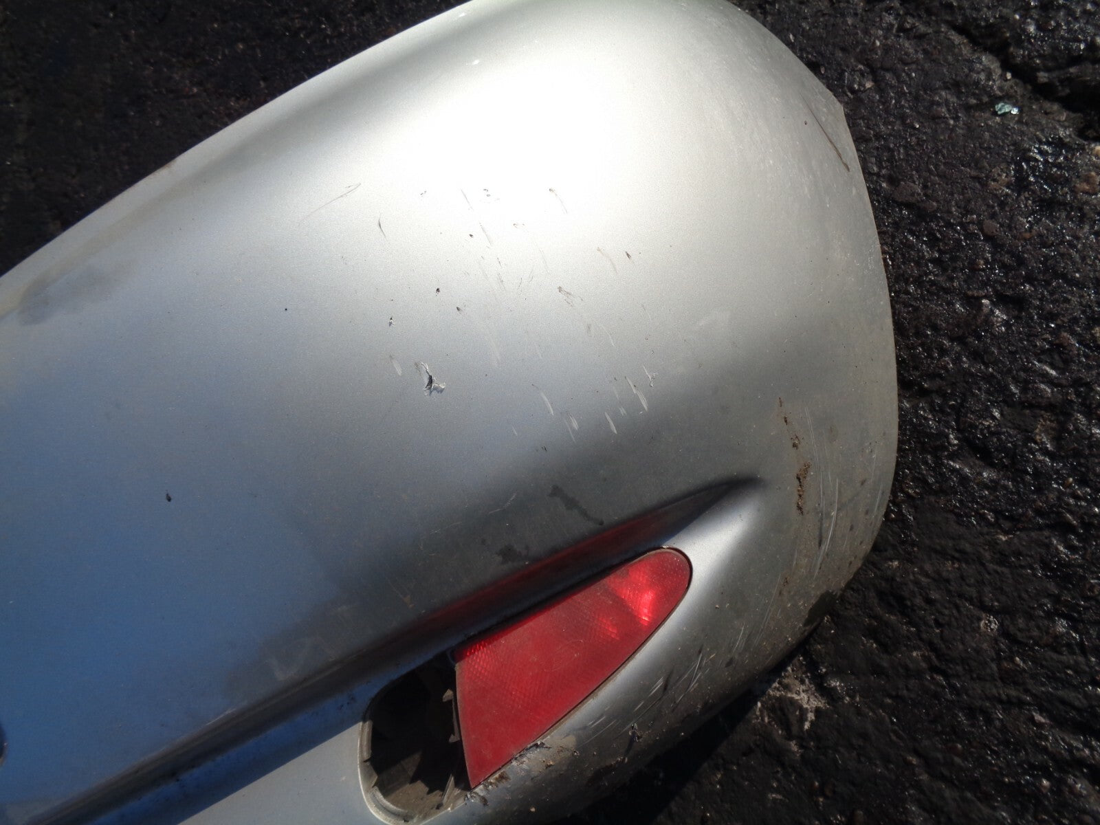 FORD PUMA THUNDER 2000-2002 REAR BUMPER SILVER
