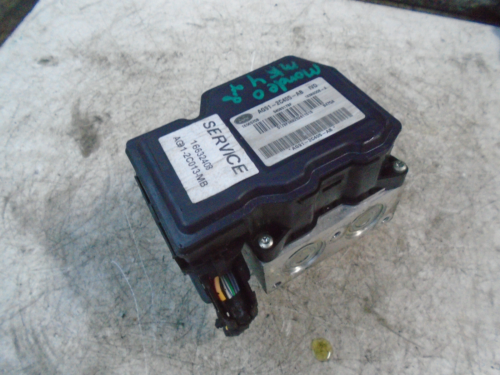 FORD MONDEO MK4 2008 ABS PUMP & MODULATOR AG912C405AB