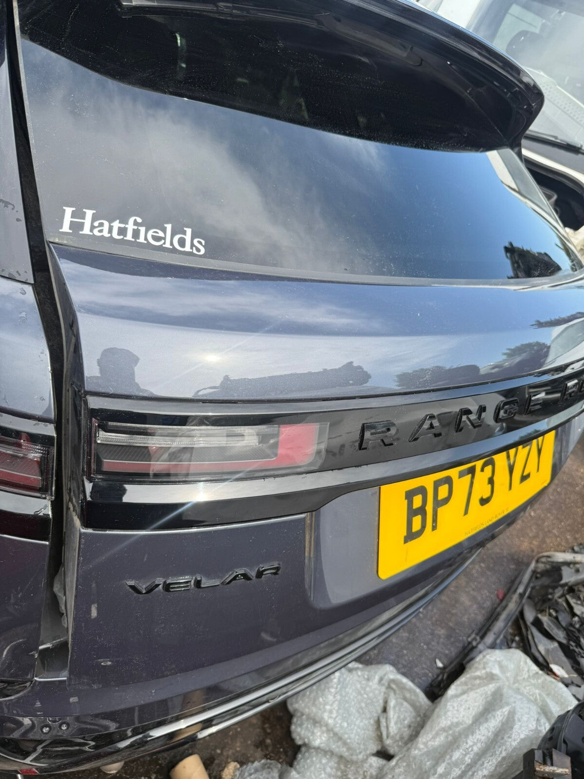 2024 RANGE ROVER VELAR DYNAM FACELIFT COMPLETE REAR END VARESINE BLUE 1EH