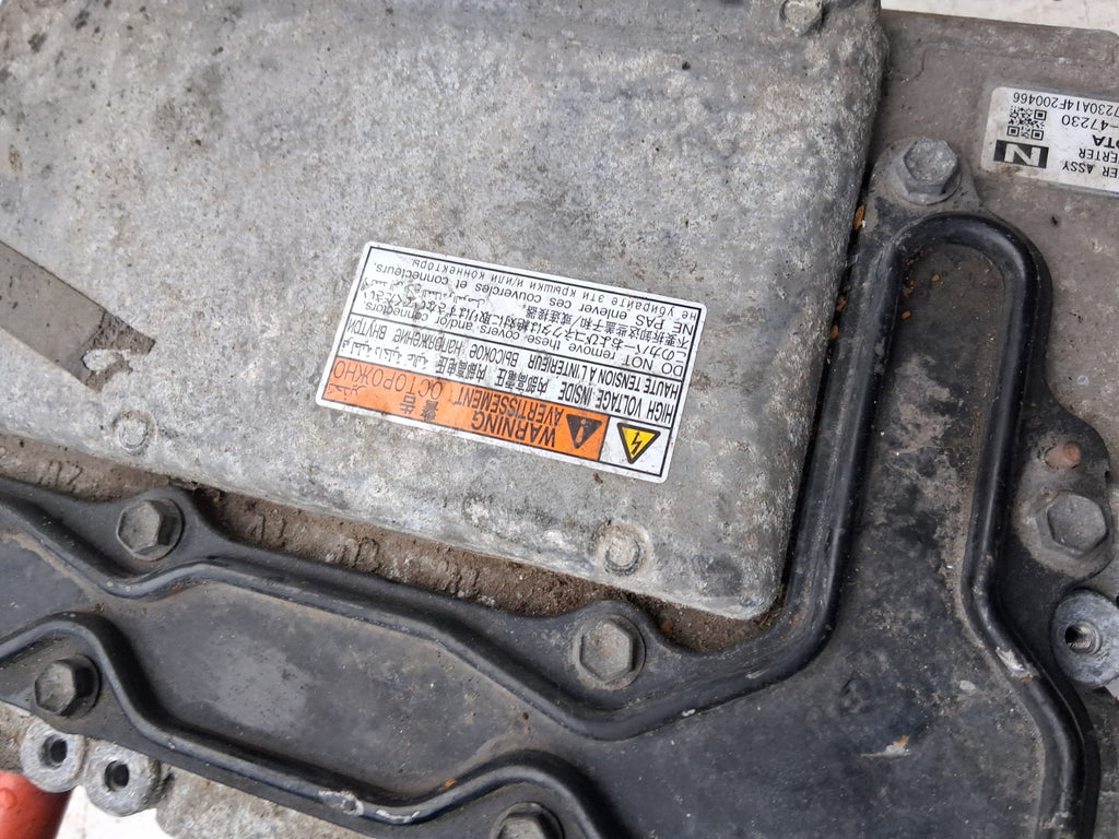 2014 TOYOTA PRIUS MK3 XW30 HYBRID BATTERY INVERTER CONVERTER G920047230
