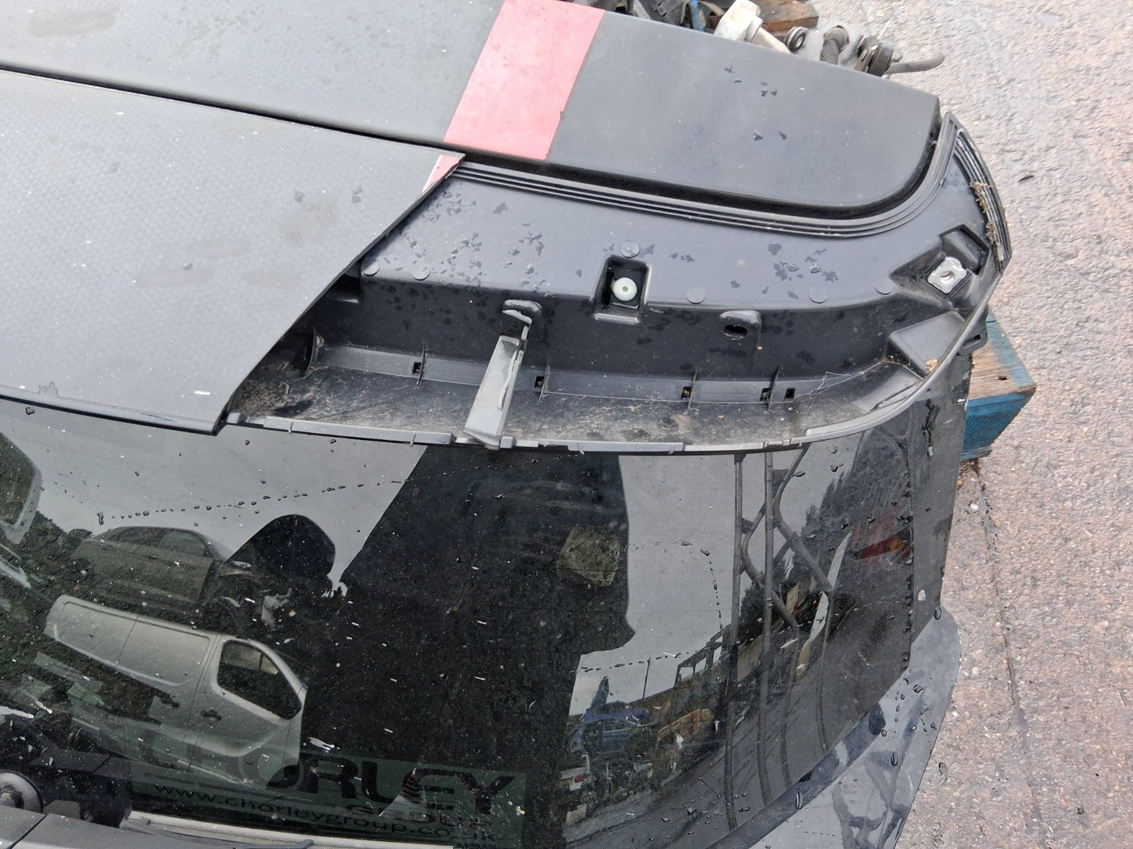 NISSAN MICRA K14 2018 REAR BOOTLID TAILGATE GLASS DAMAGED