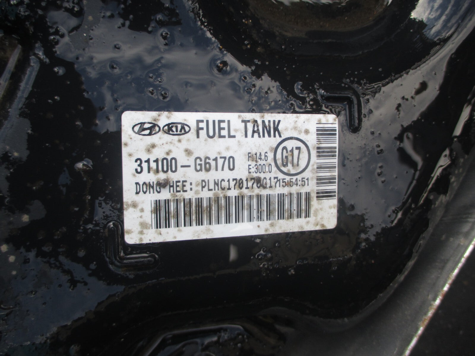 KIA PICANTO 2020 MK3 1.0 PETROL FUEL PUMP SENDER UNIT & FUEL TANK 31110G6100