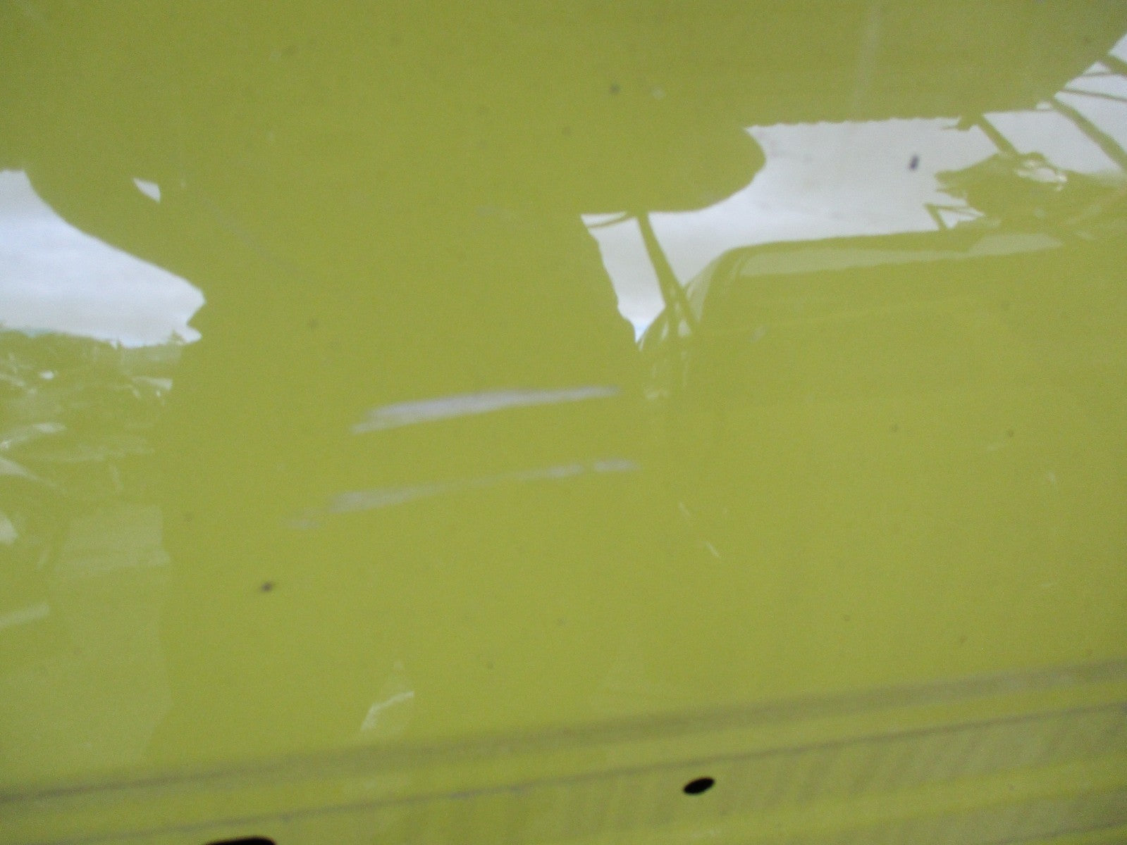 CITROEN C4 CACTUS 2014-2018 OSR DRIVER SIDE REAR DOOR ENH HELLO YELLOW