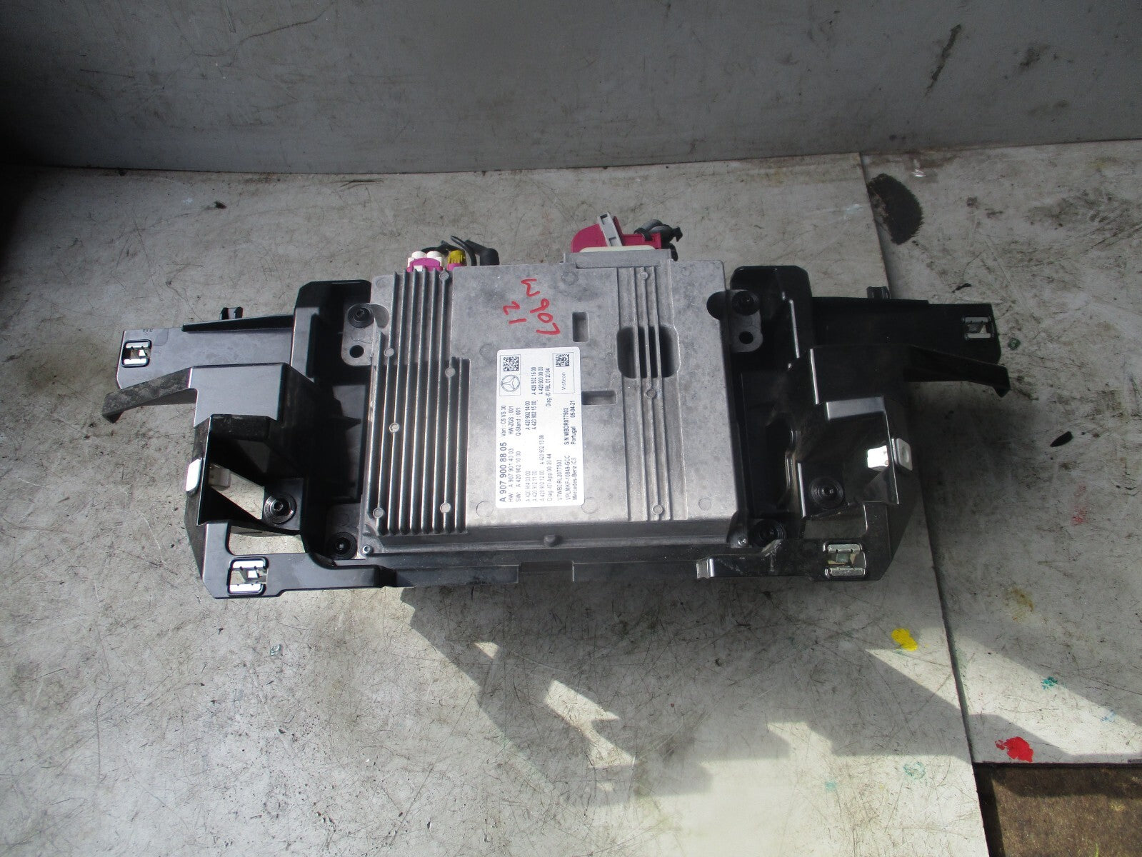 2021 MERCEDES BENZ SPRINTER W907 RADIO STEREO HEAD UNIT A9079008805
