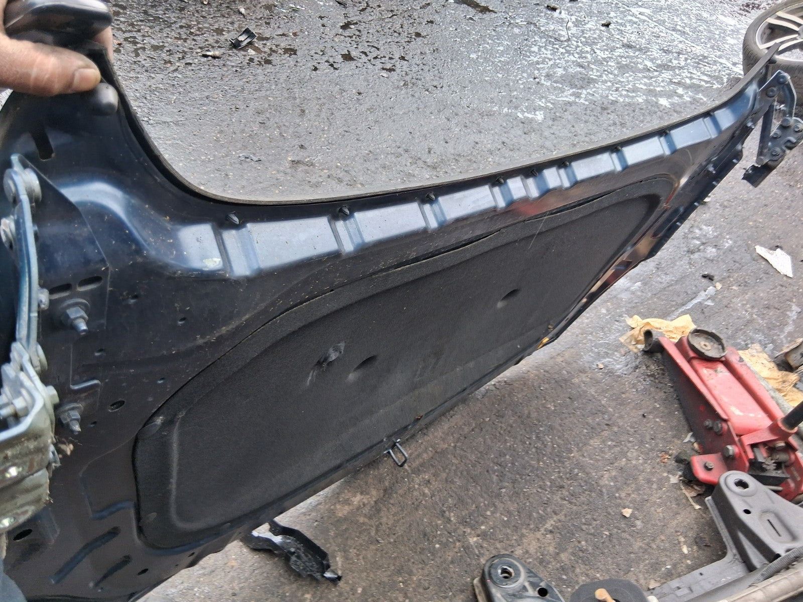 2013 VAUXHALL ASTRA J MK6 FRONT BONNET HOOD PANEL BLUE