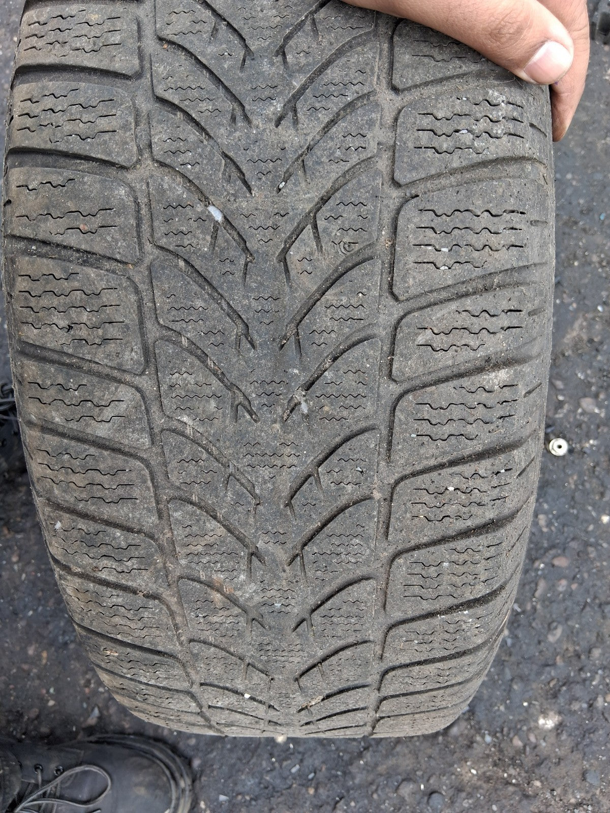 2012 PEUGEOT 3008 MK1 17 INCH ALLOY WHEEL WITH TYRE 225/50R17