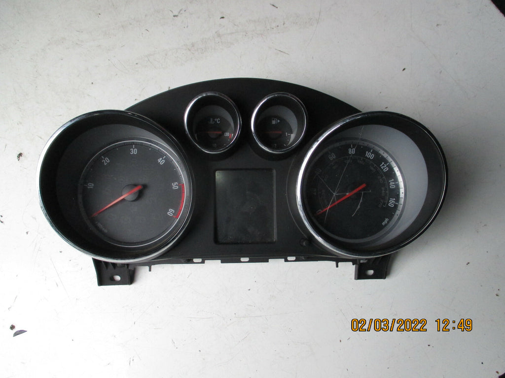 VAUXHALL INSIGNIA MK1 2011 2.0 SPEEDO CLOCKS INSTRUMENT CLUSTER 22783074 ACHD