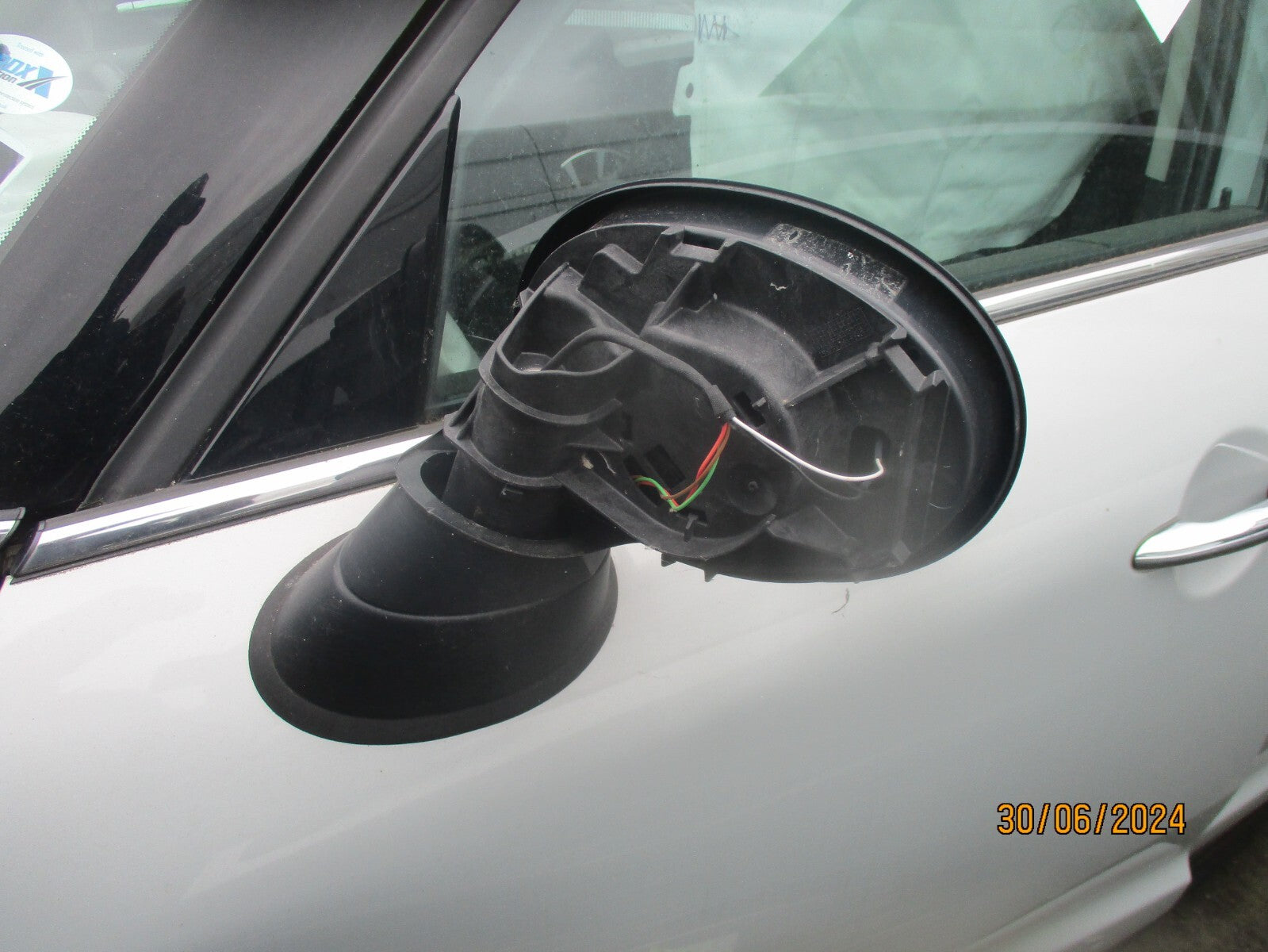 BMW MINI COUNTRYMAN F60 2021 NS PASSENGER SIDE ELECTRIC WING MIRROR BLACK