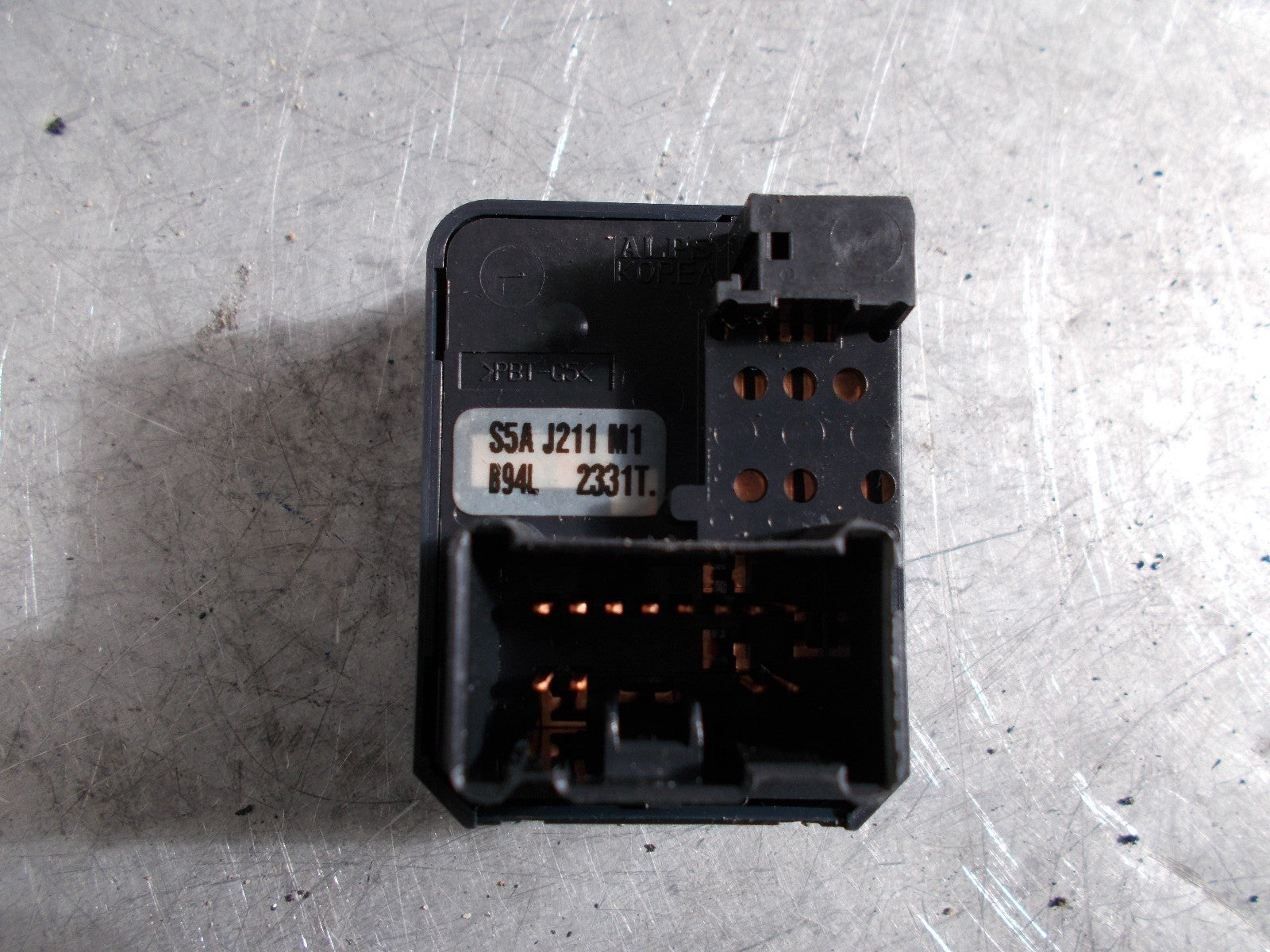 2003 HONDA CIVIC SE 4 DOOR DOOR MIRROR SWITCH S5AJ211M1
