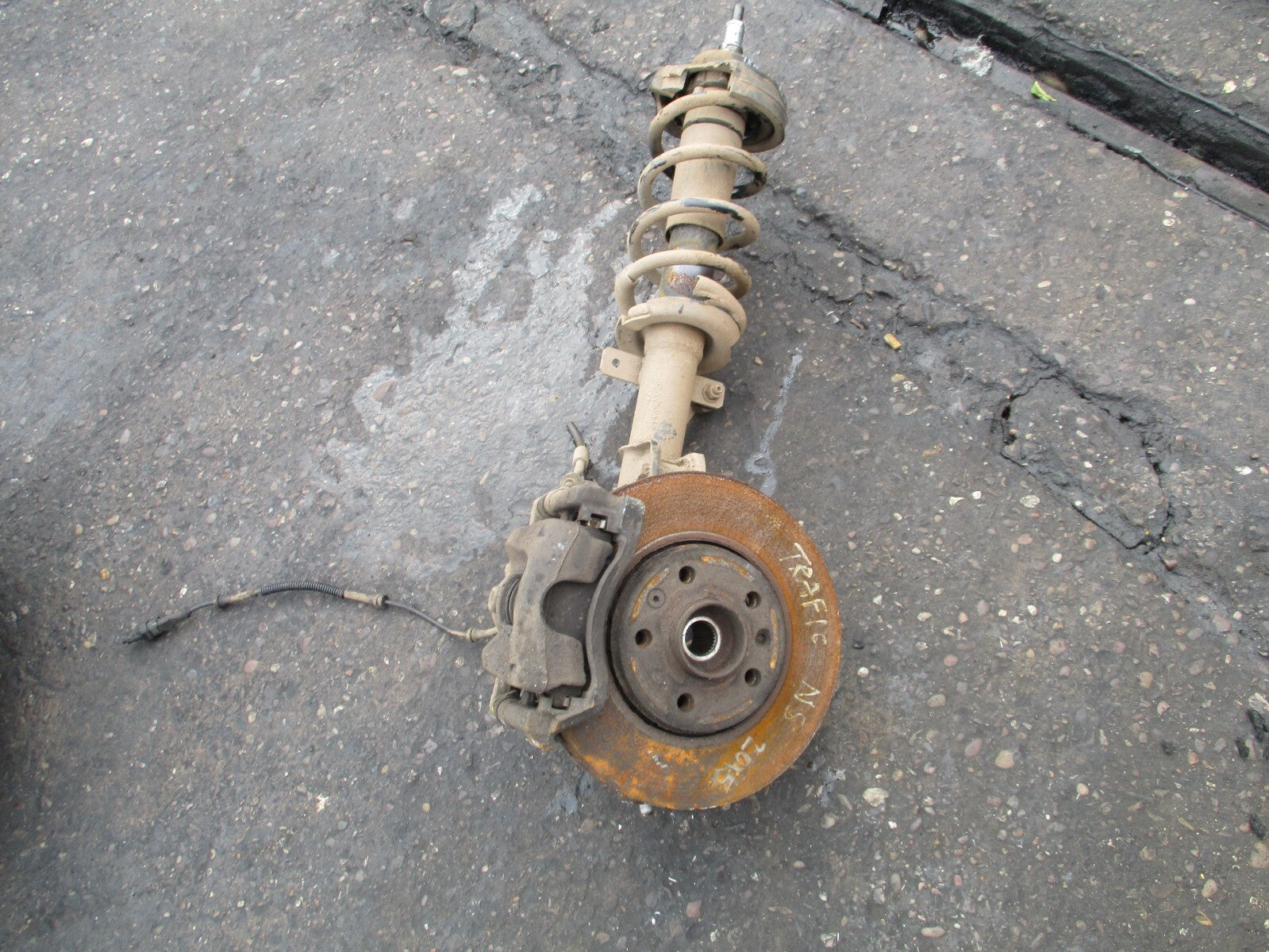 2015 RENAULT TRAFIC X82 MK2 1.6 DIESEL MANUAL PASSENGER SIDE LEG SHOCK CALIPER
